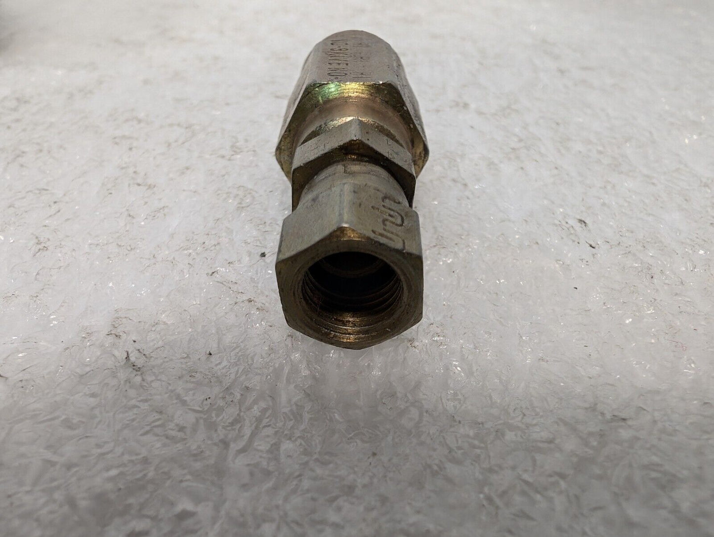 3 Pieces Parker No Skive Field Attachable Hydraulic Hose Brass Fittings