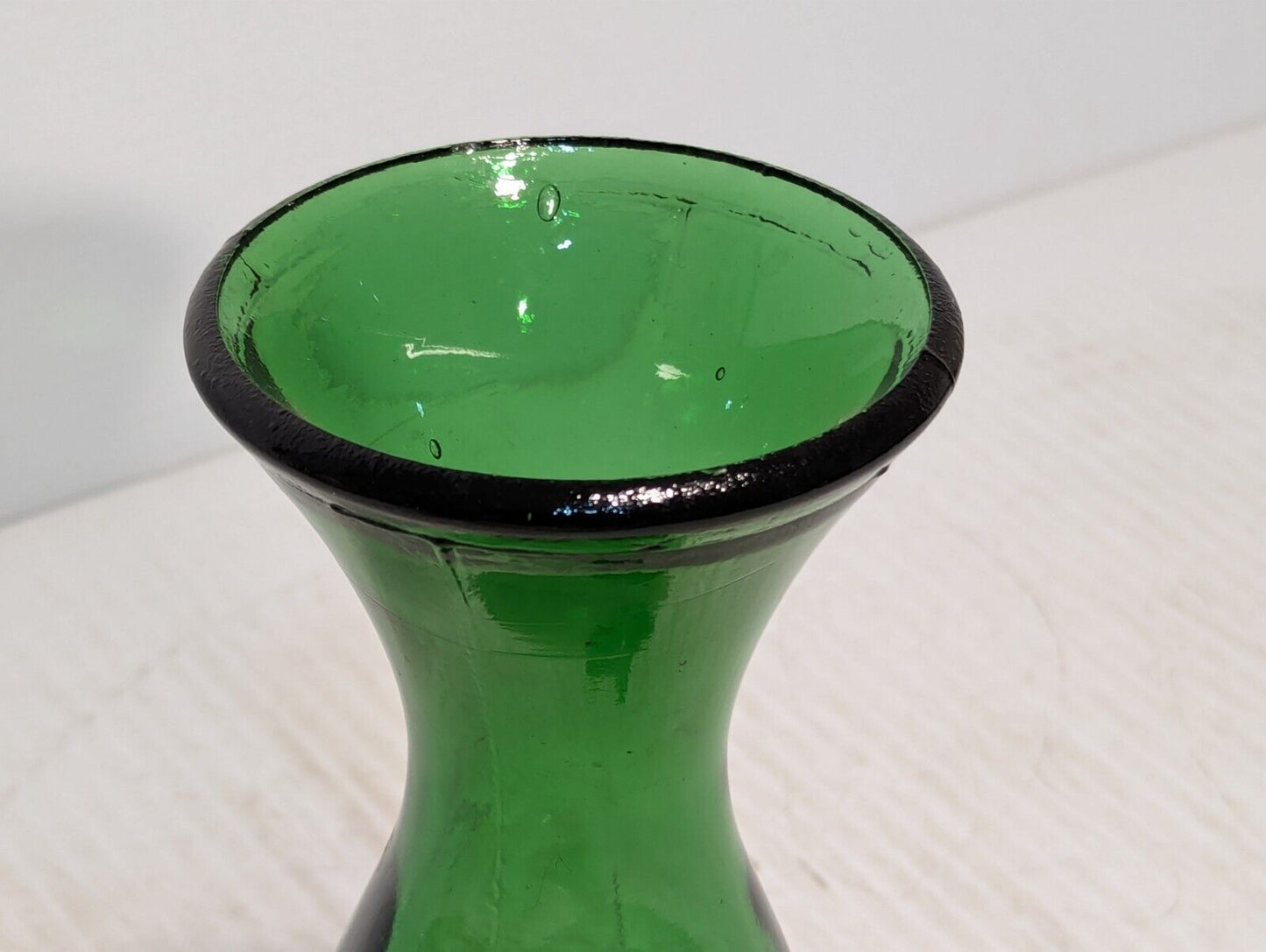 Vintage Roma 1 Liter Green Bottle Decanter/Carafe Made in Italy - Free Shipping