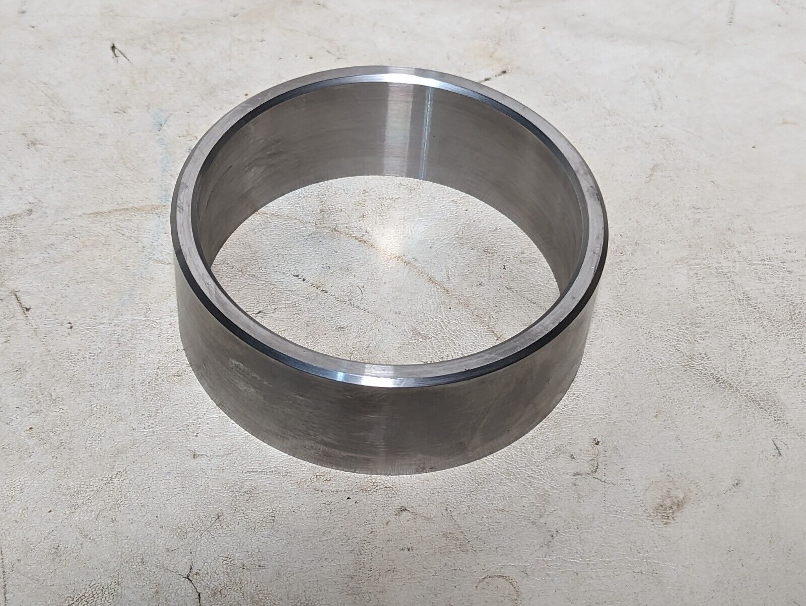 Stainless steel ring 5.125 in OD, 4.5 in ID, 1.75 in wide