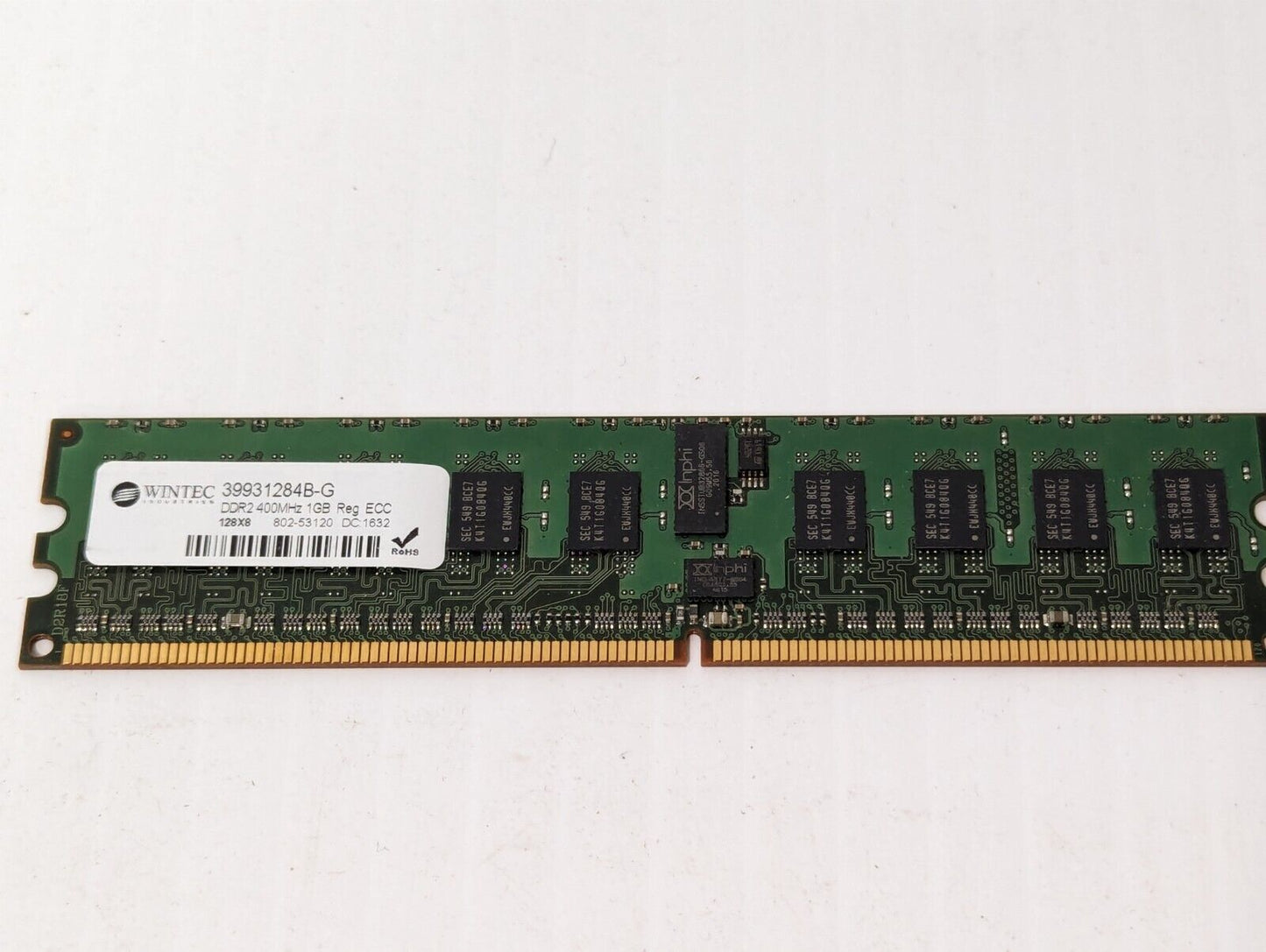 Wintec 39931284B-G 1GB DDR2 ECC - Free Shipping