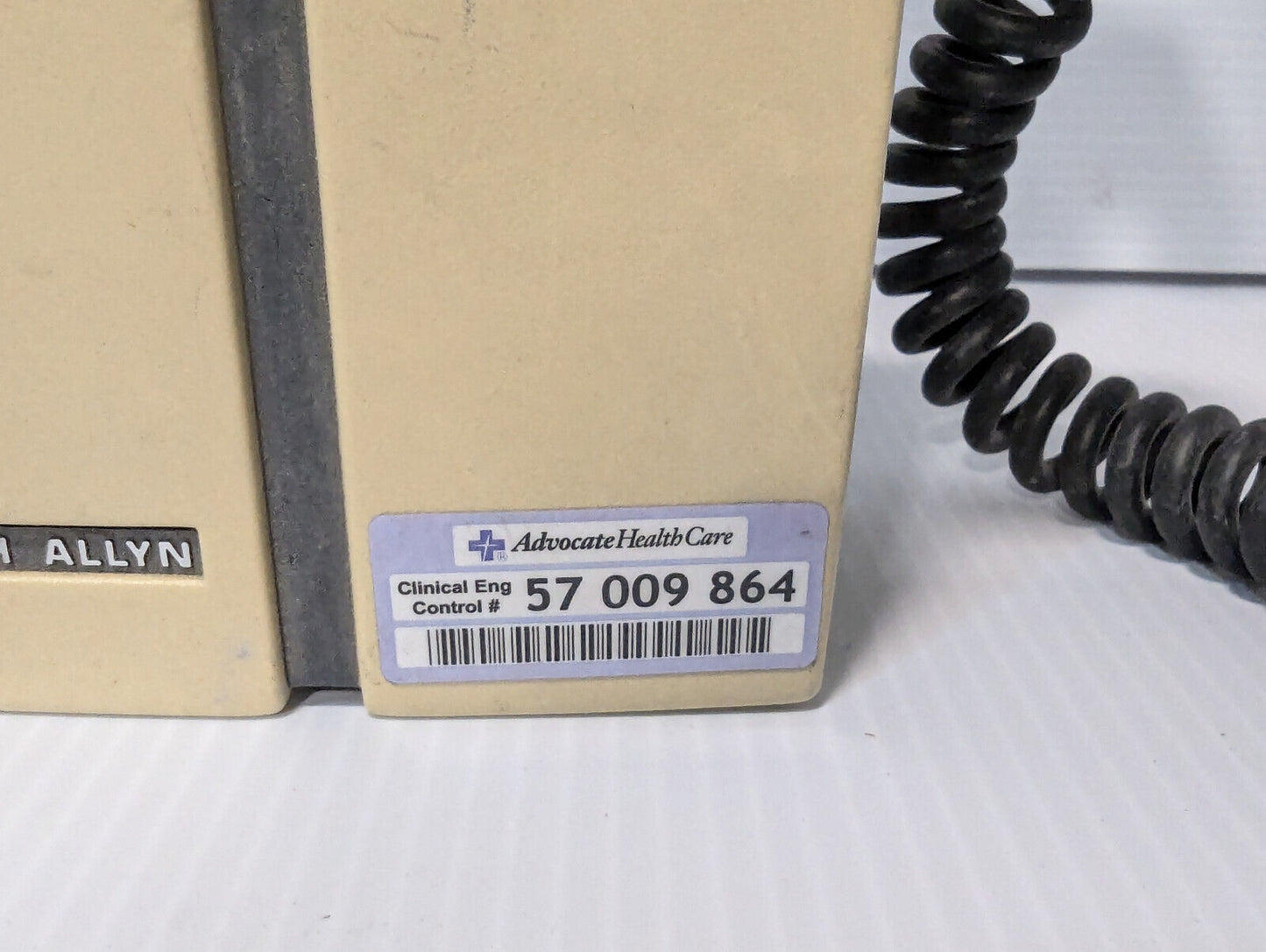 Welch Allyn 74710 Wall Transformer Diagnostics System, no heads, free shipping
