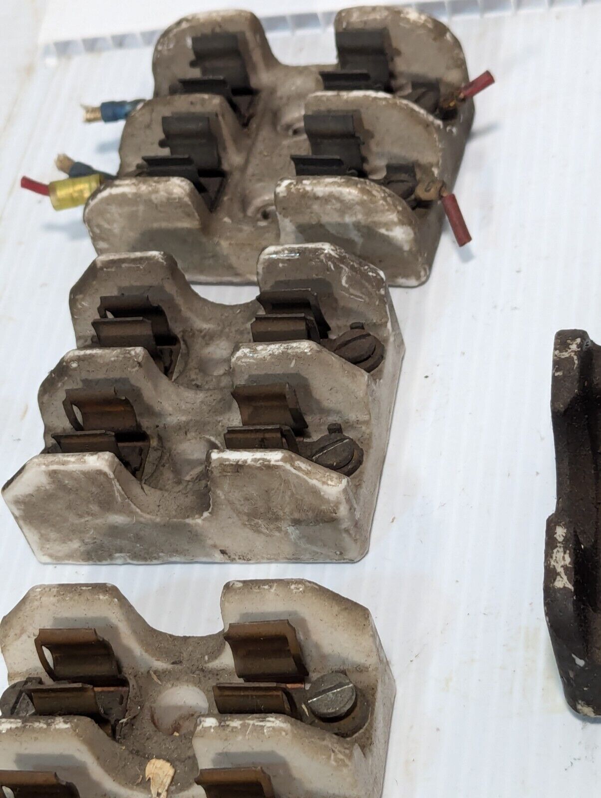Lot of 12 Fuse Blocks, Varying Sizes and Manufacturers - Free Shipping