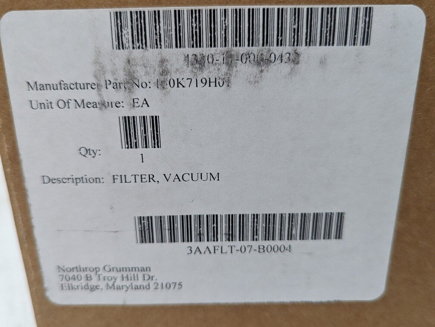 NEW Elmo Rietschle ZFP 145 (06) Vacuum Filter Dust Separator - Free Shipping