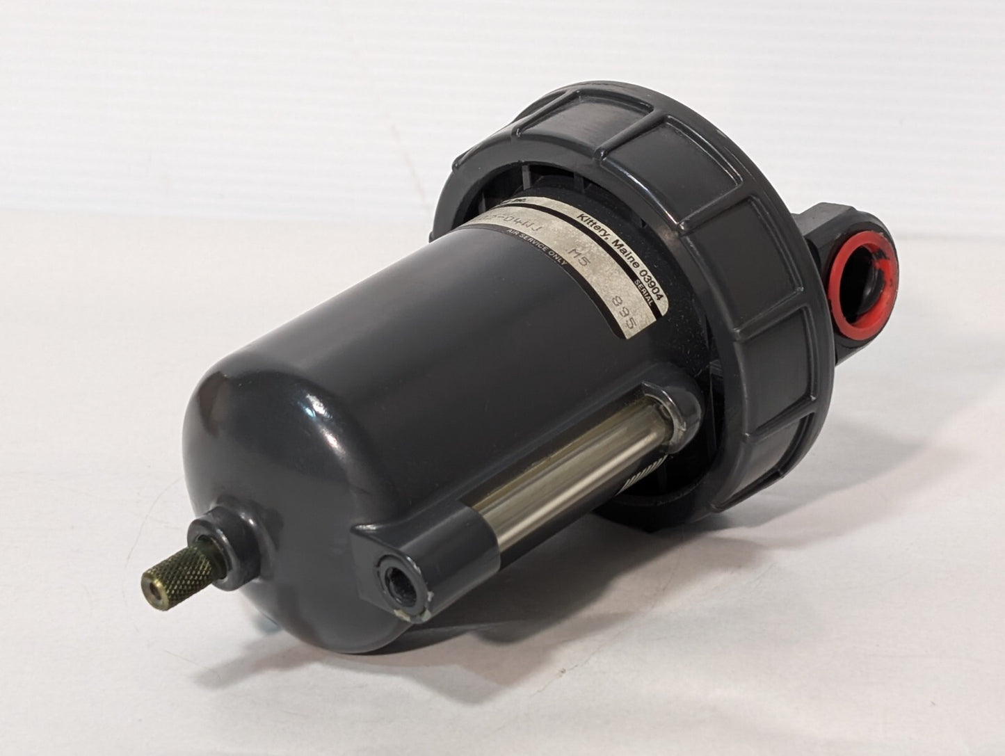 Watts Fluidair F602-034WJ M5 Pneumatic Filter, 250psi, 150º F Max Temp, 1/2"