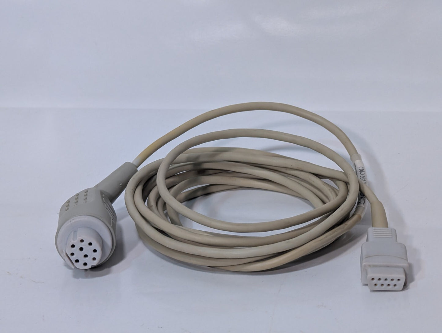 Unbranded U710-09 SpO2 Transducer Adapter Cable, 9 Pin Connectors