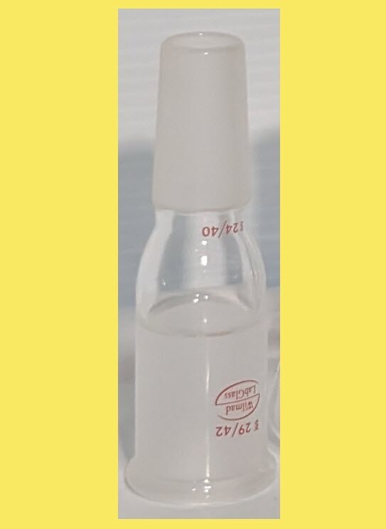 Wilmad LabGlass Glass Enlarging Adapter, 24/40 Inner, 29/42 Outer