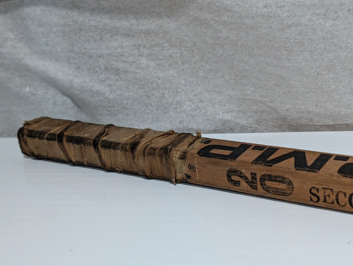 Al Secord Autographed Game Used Sherwood PMP Hockey Stick Hand-Made Drolet