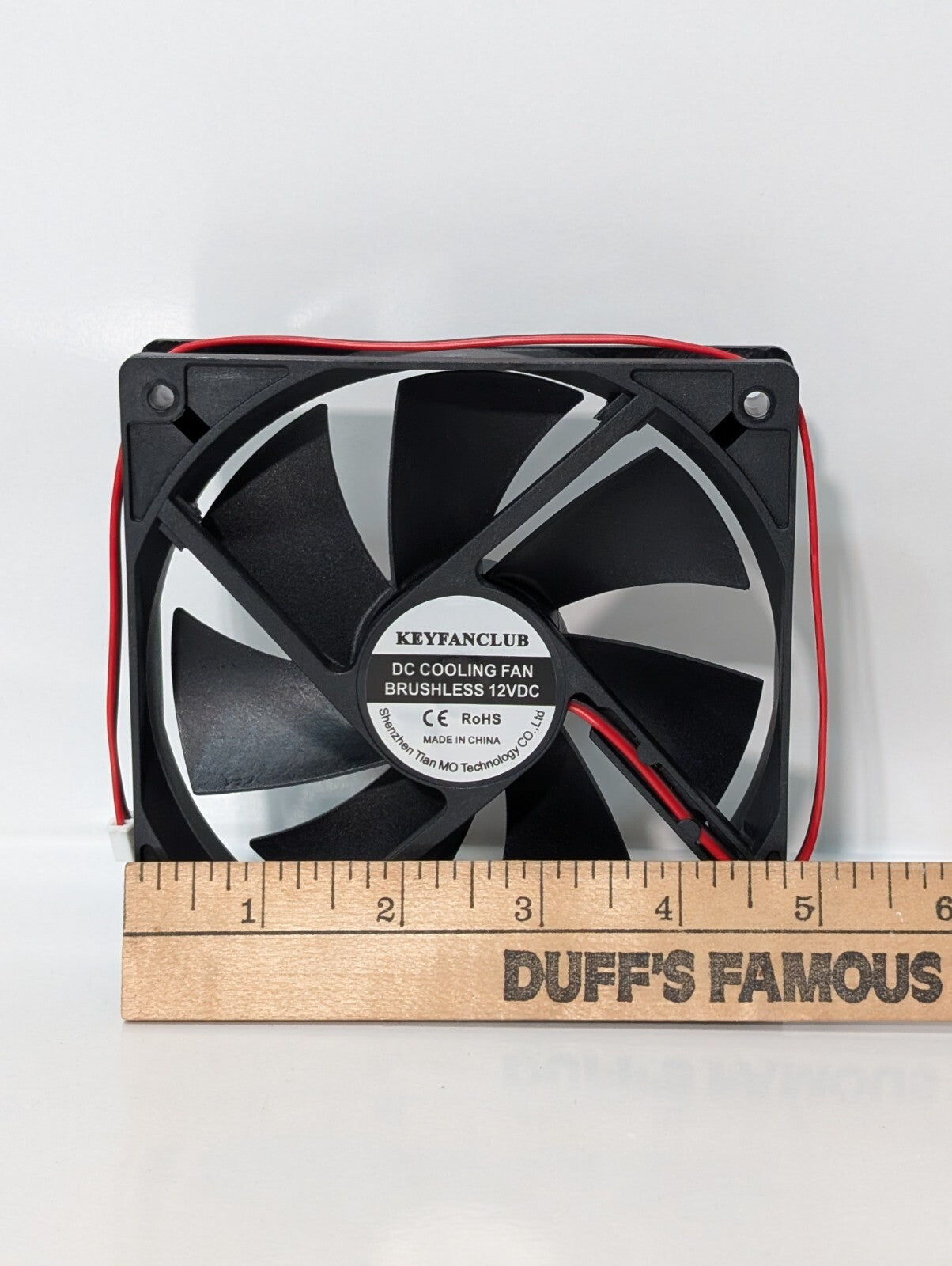 4) KEYFANCLUB 120mm PWM Fan 12v 4-PIN PC Computer Case Cooling Fan Dual 1500RPM