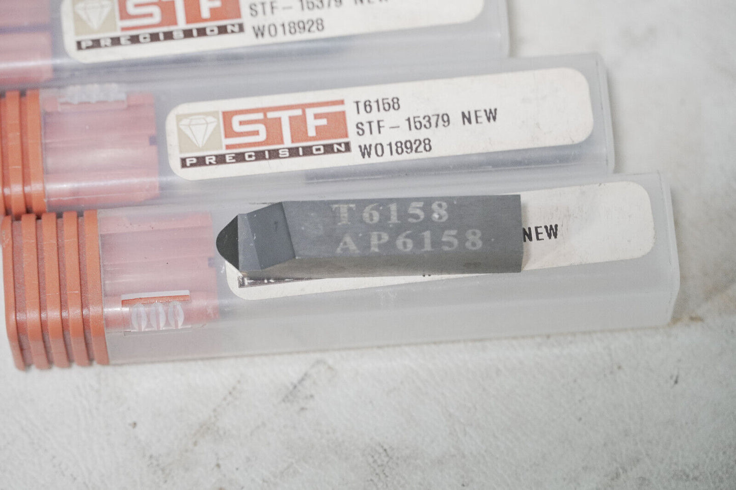 Lot of 16 STF Precision Router CNC Drill Bits in Boxes STF-15379, T6158