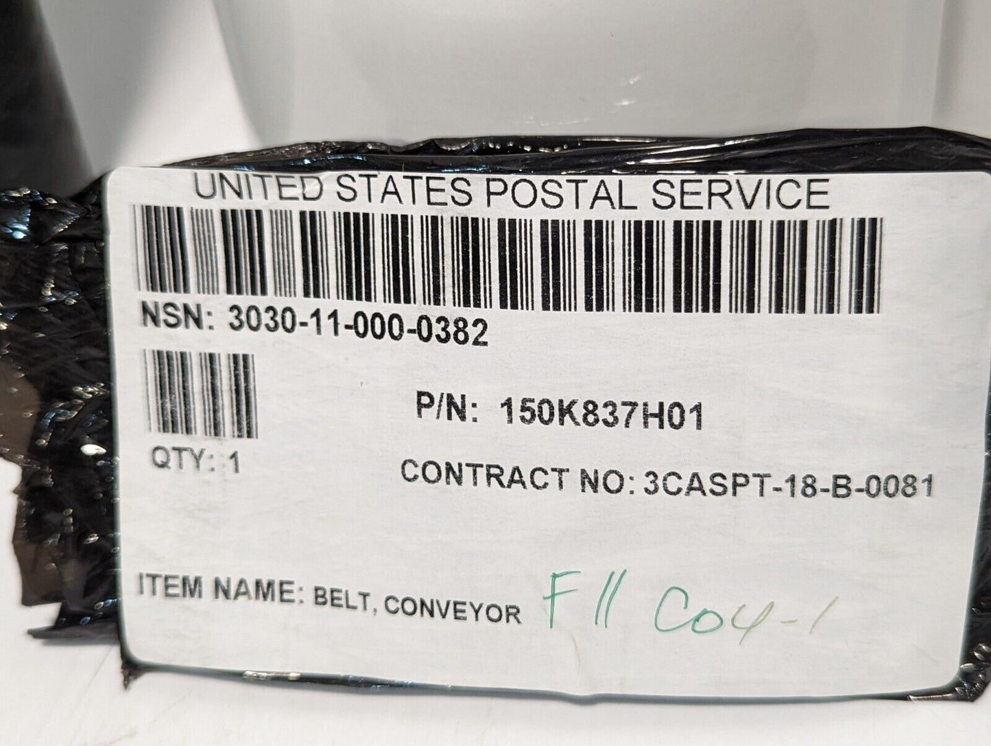 3030-11-000-0382 150K837H01 Conveyor Belt - Free Shipping