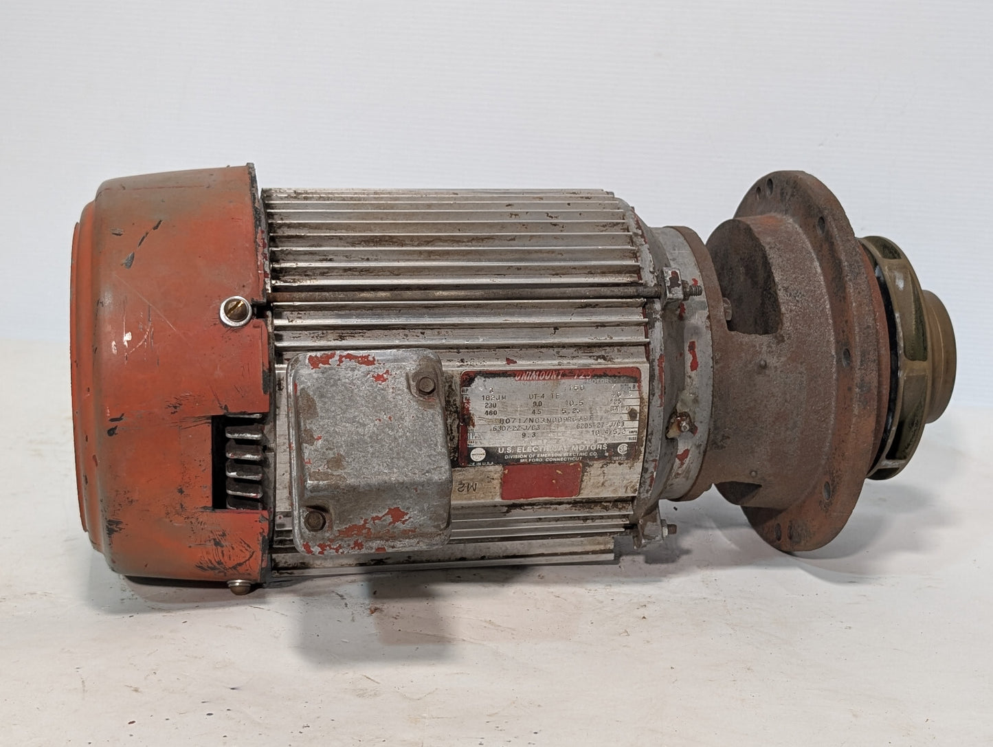 U.S. Electrical Motors Unimount 125 B071/N03N009R039F, 3HP, UT-4 TE, 182JM Frame