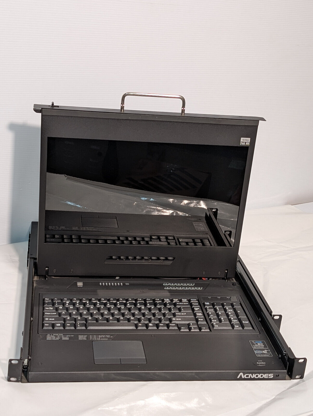 Acnodes MKD6117 Rack Mount Drawer, LCD Monitor, Full HD, KVM 8-Port Combo Switch