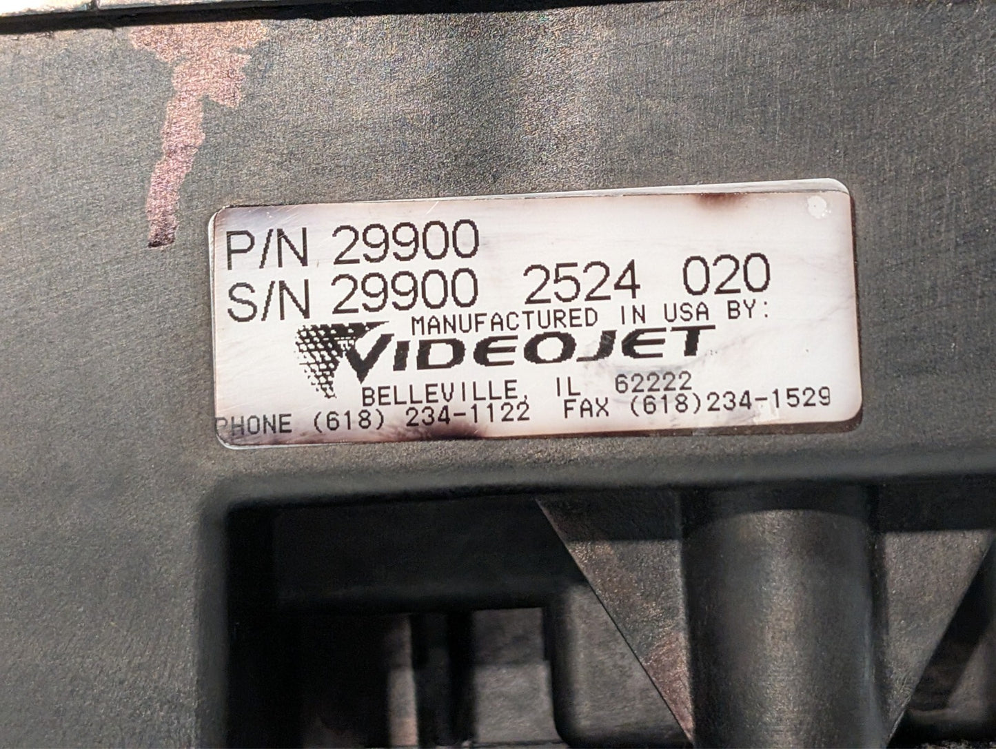 Videojet 29900 Ink System Series 2000, Marsh Unicorn as pictured, 3324-067