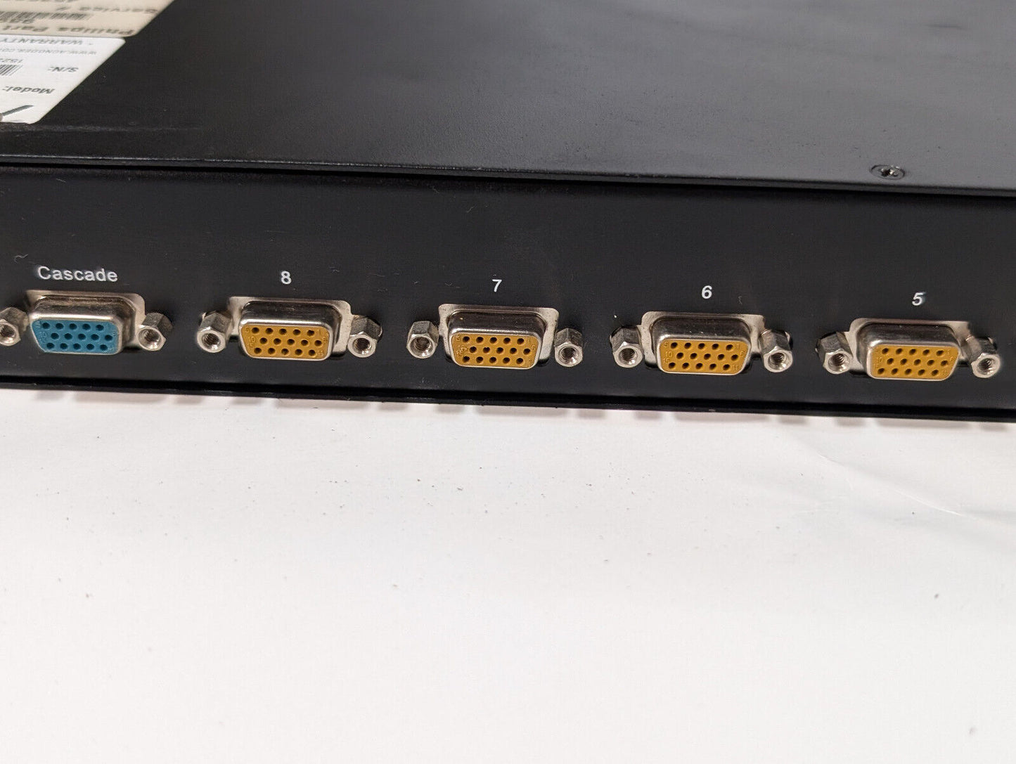 Acnodes MKD6117 Rack Mount Drawer, LCD Monitor, Full HD, KVM 8-Port Combo Switch
