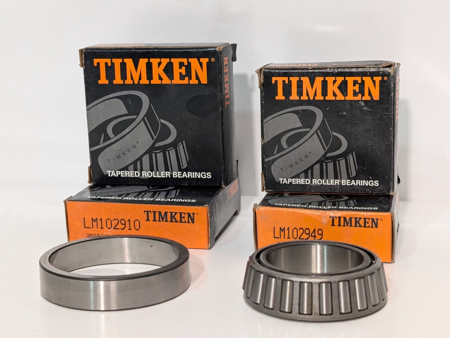 Timken LM102910/LM102949 Single Row Tapered Roller Bearing Set Cone and Cup