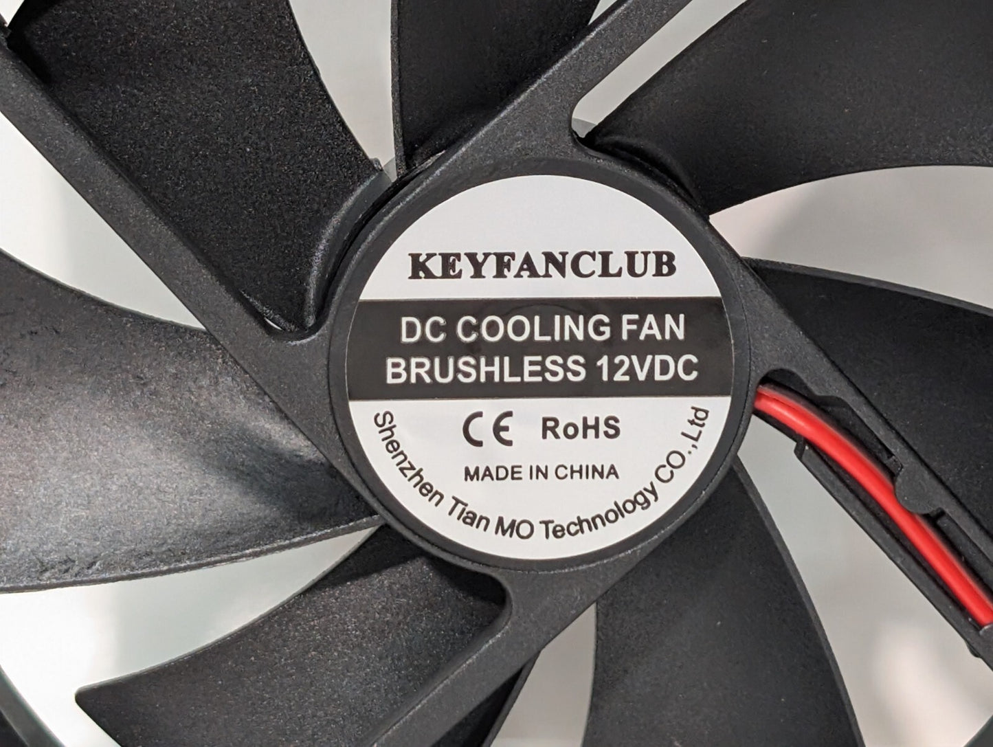 4) KEYFANCLUB 120mm PWM Fan 12v 4-PIN PC Computer Case Cooling Fan Dual 1500RPM