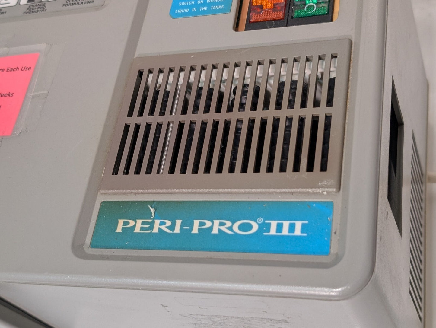 Air Techniques Peri-Pro III 94000 Dental Film Processor w/ 94500M Transport