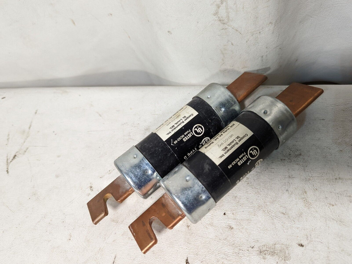 Lot of 2 Dura-Lag DLN-R-175 general duty fuses, 175A, 250V or less, class RK5