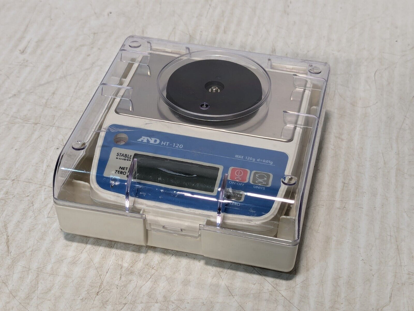 A&D HT-120 Compact Precision Scale, Digital, 0.01g, 120g Cap. - Free Shipping