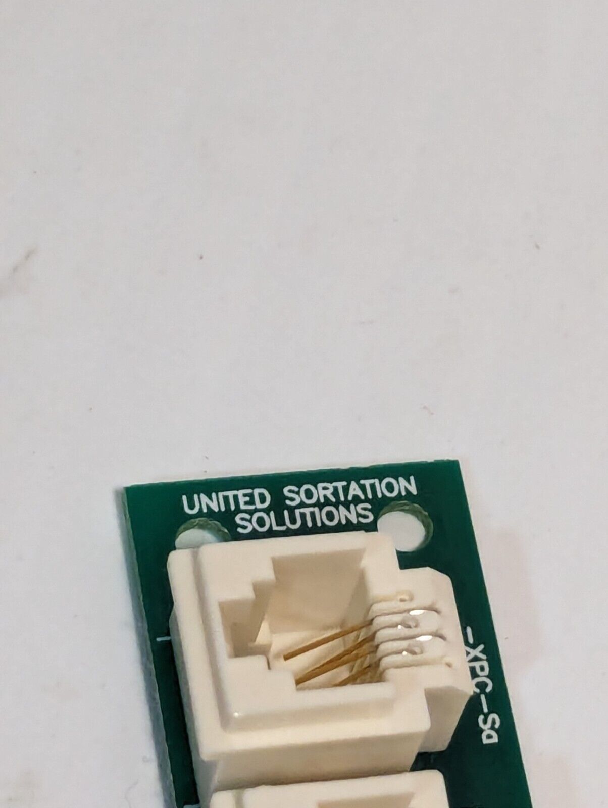 United Sortation Solutions 555-6-3034-rev3 RJ-11 3 Port Circuit Board-Free Ship