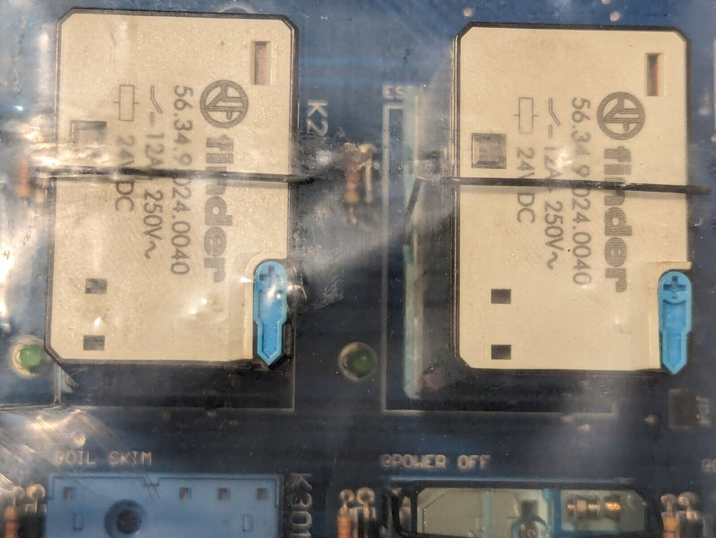 YCM 504-E04-IR02B MS PCB relay board, problem with tool changer positioning