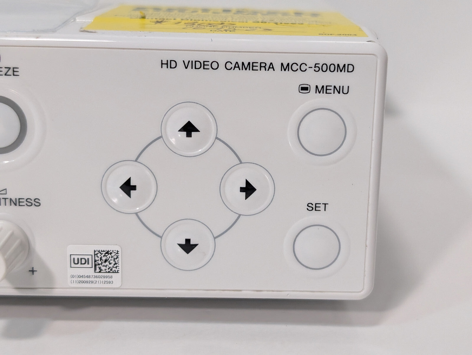 Sony MCC-500MD HD Video Camera Controller 100-240VAC, 50/60Hz, 0.27-0.18A