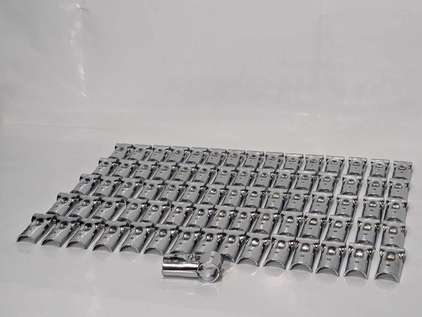 (135) T Pipe Clamp Connector Tee Clamps Halves