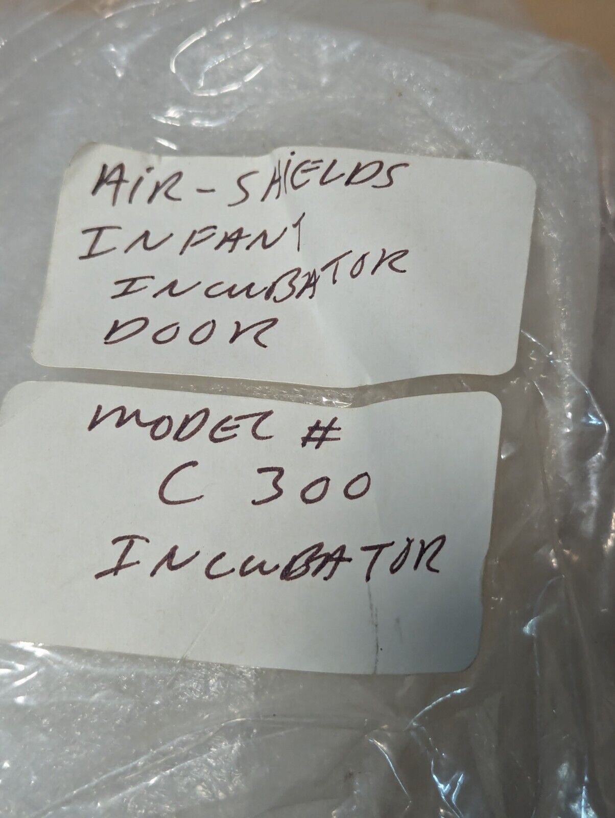 Lot of Pieces for an Air-Shields C300 Isolette Infant Incubator(s)