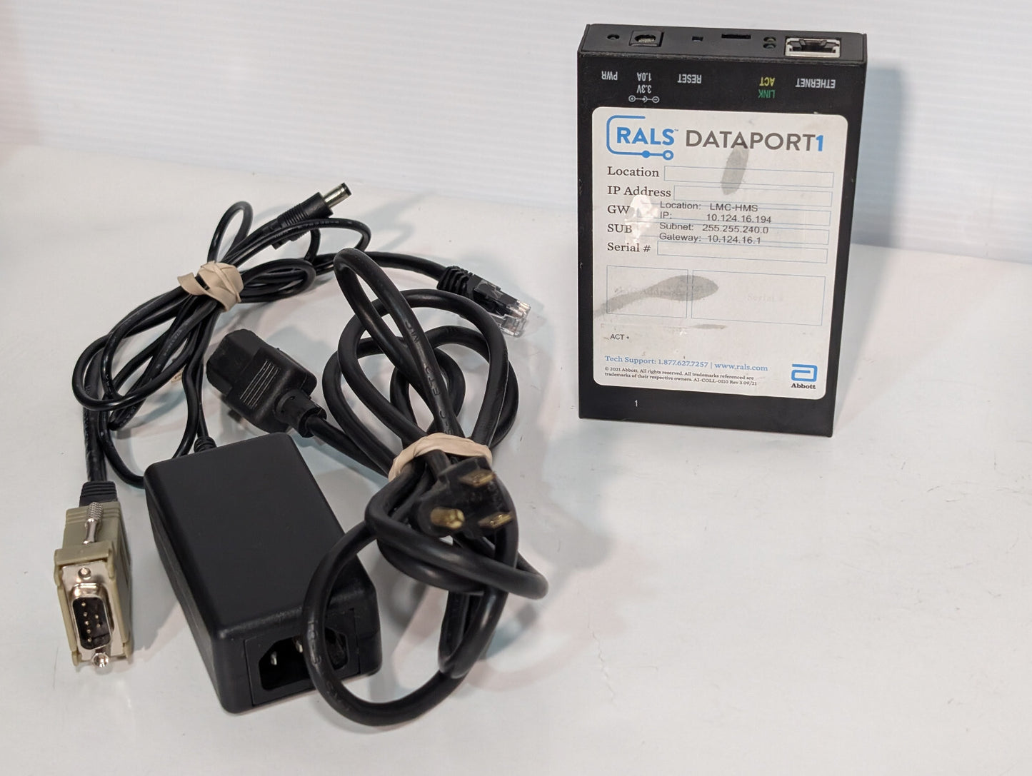 Abbott Rals Dataport 1 Digi One Real Port 50000723-01, Power Supply