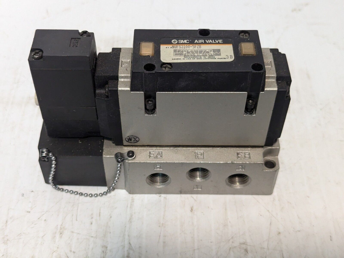 SMC NVFS3100-5FZB Pneumatic Solenoid Valve, 21-26vdc, 0.1 ~ 1 MPa -Free Shipping