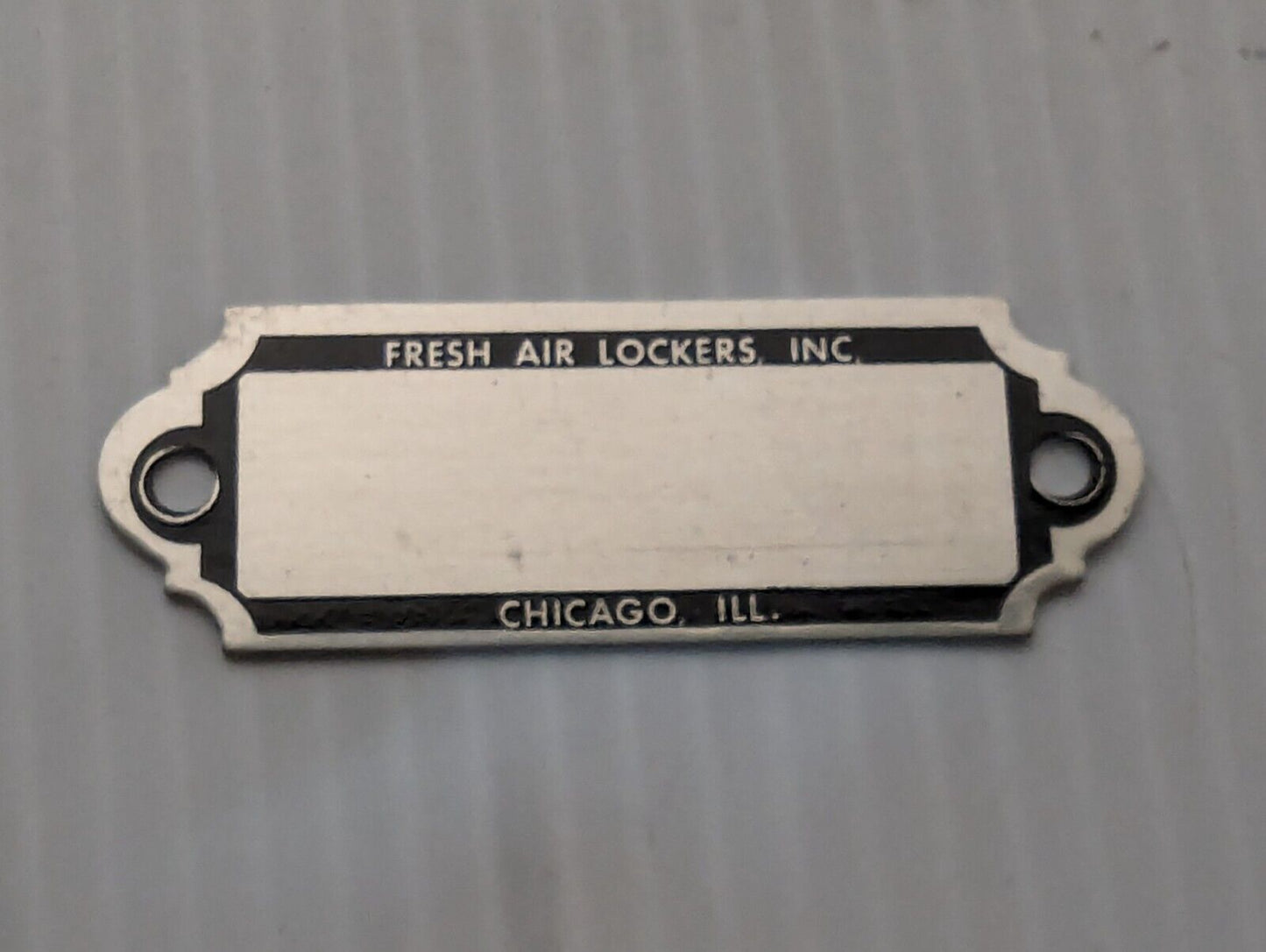 Lot of 198 Fresh Air Lockers Blank Name Number Tag - Free Shipping+Returns