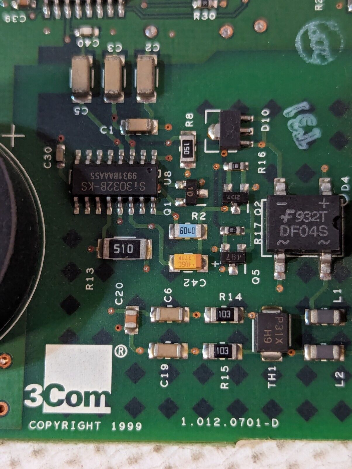 3Com Circuit Board 003686-03 - Free Shipping