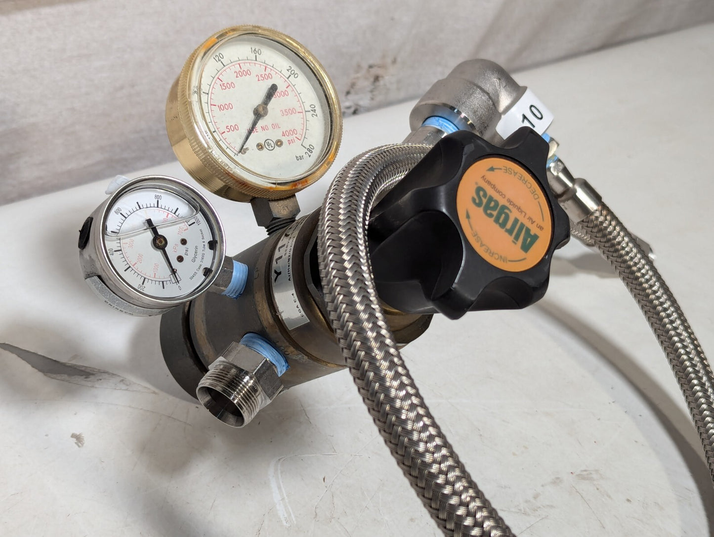 Air Gas Y11750500 Servo Dome Gas Regulator 500PSIG
