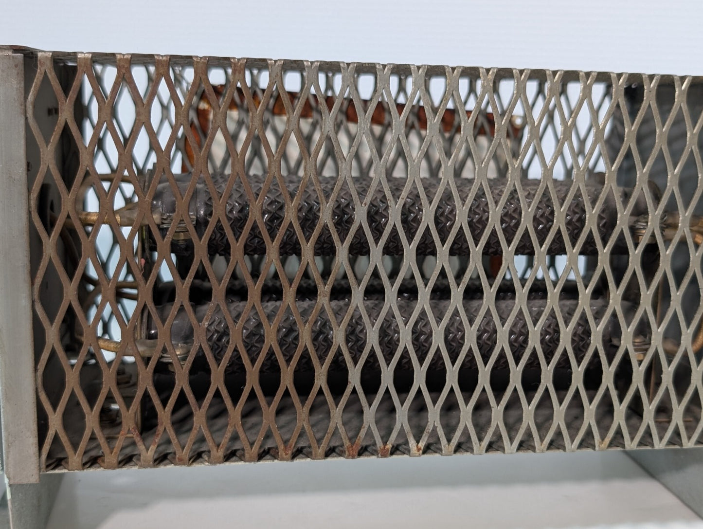 Unbranded Braking Resistor Assembly in Cage \ Enclosure - As Pictured