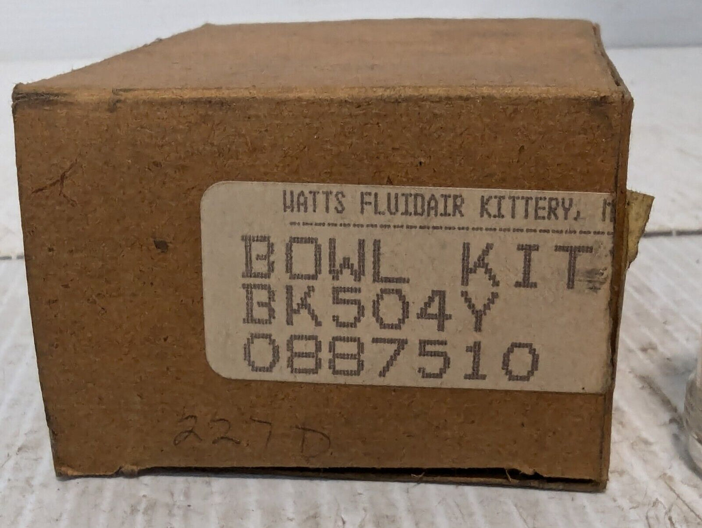 Watts Fluidair BK504Y Replacement Polycarbonate Filter Bowl Kit - Free Shipping