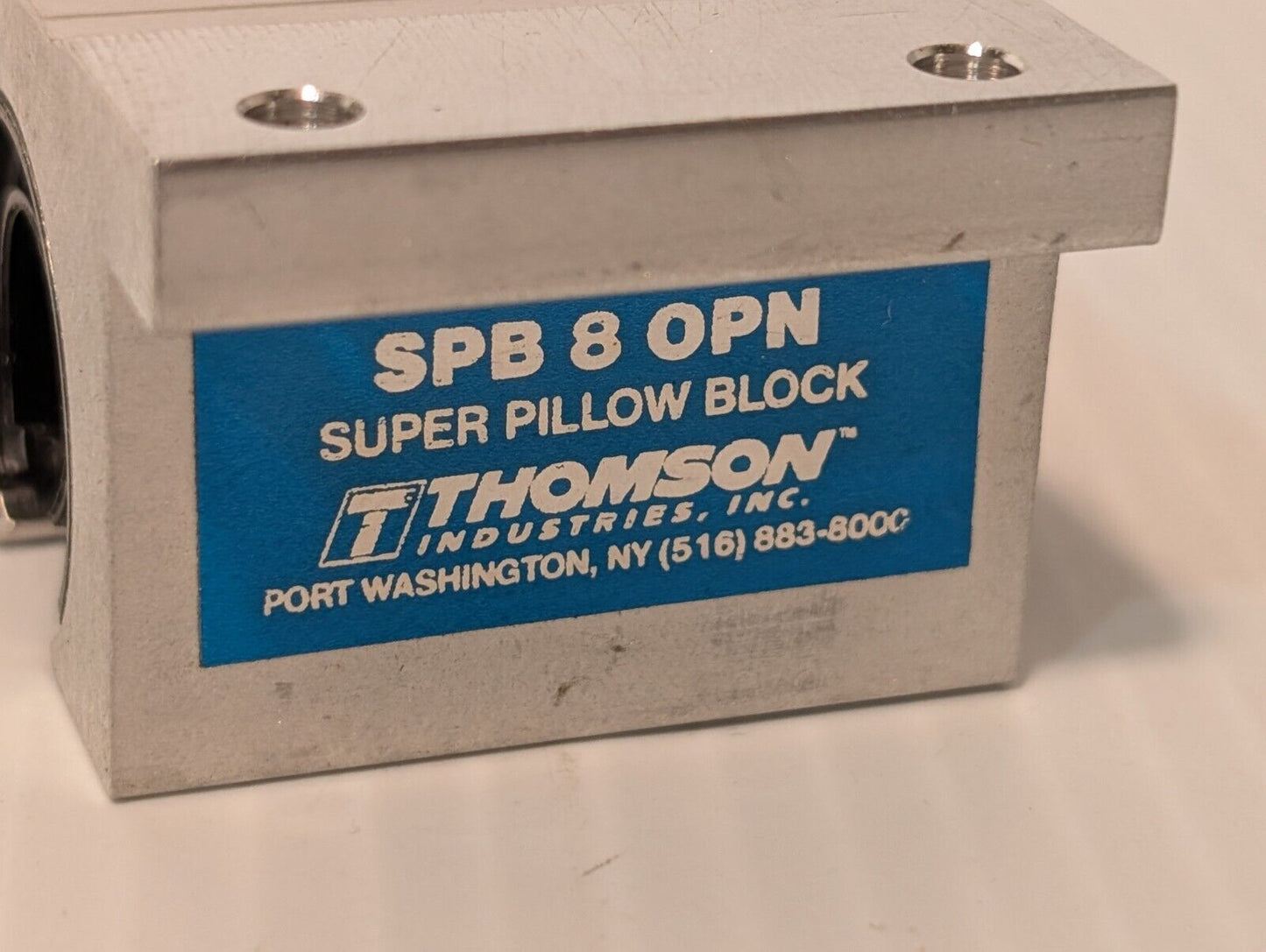 Thomson SPB 8 OPN Super Ball Bushing Linear Bearing Pillow Block - Free Shipping