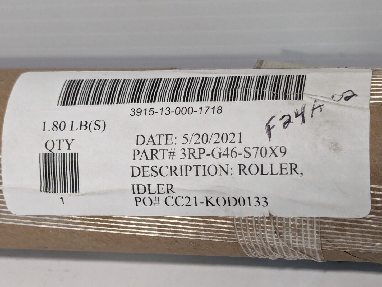 Ralphs-Pugh 3RP-G46-S70X9 Idler Roller - Free Shipping