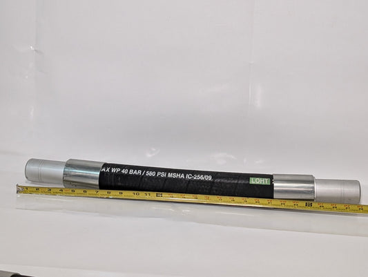 (1) Hydraulic Hose 2" LOHT EN853 1 SN DN 50, 40 BAR / 580 PSI, MSHA IC-256/09