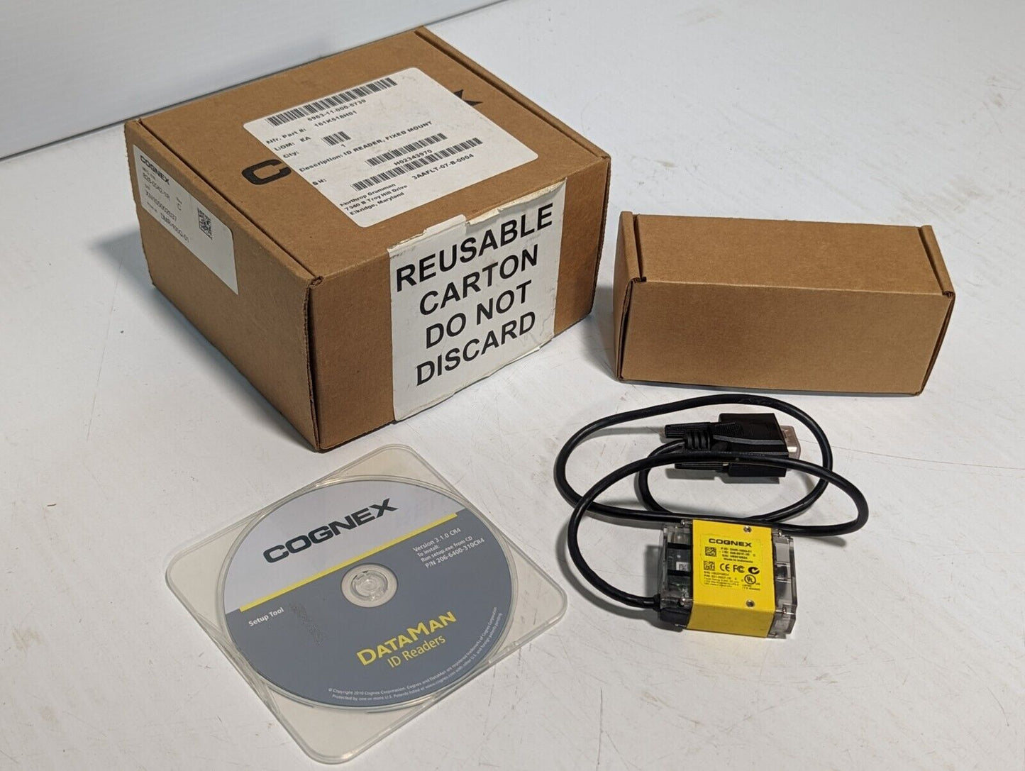 Cognex DMR-100Q-01 Dataman Fixed-Mount ID Reader - Free Shipping