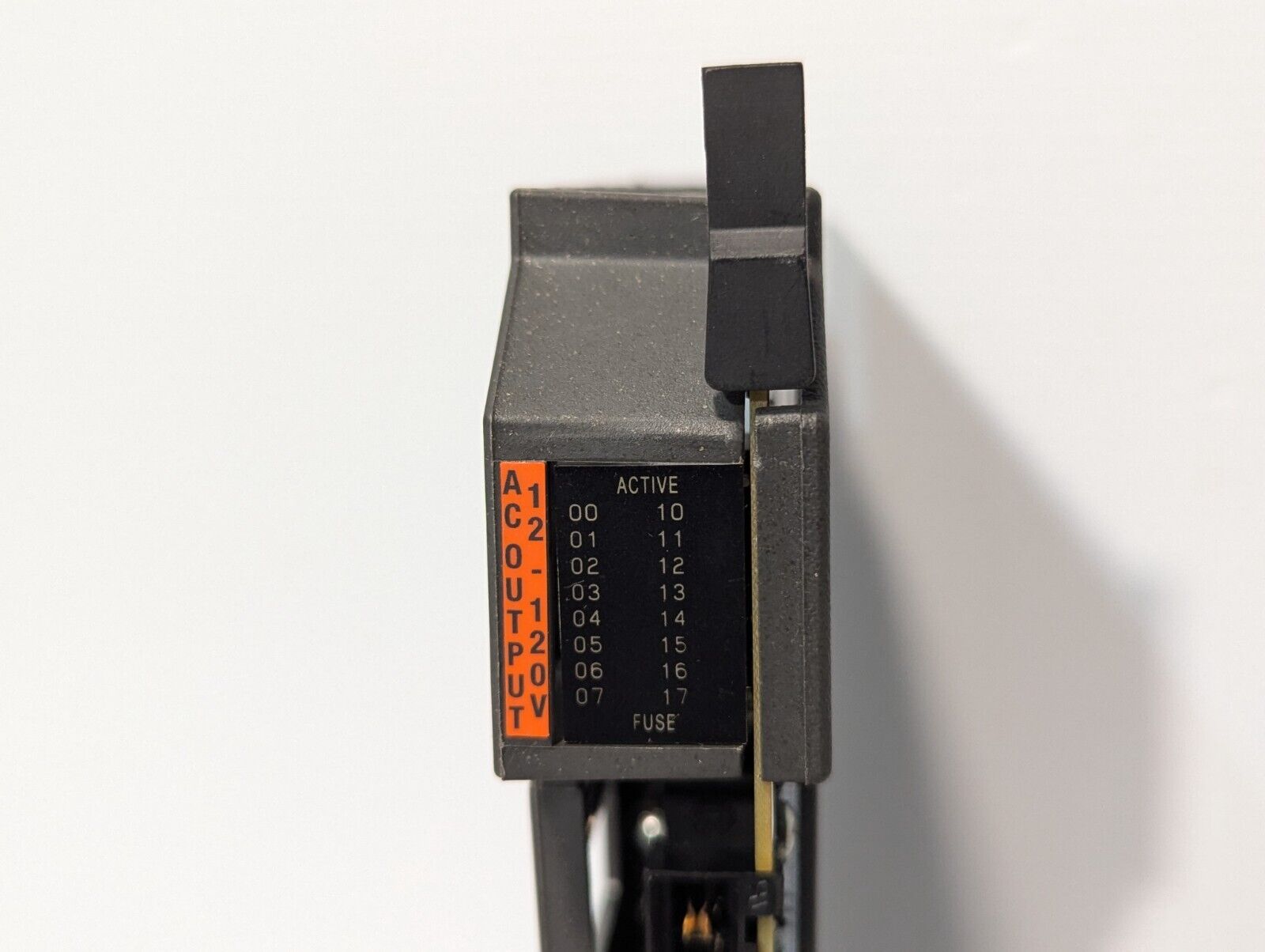 Surplus Open Allen Bradley 1771-OAD /C PLC-5 16-Pt 120VAC Digital Output Module