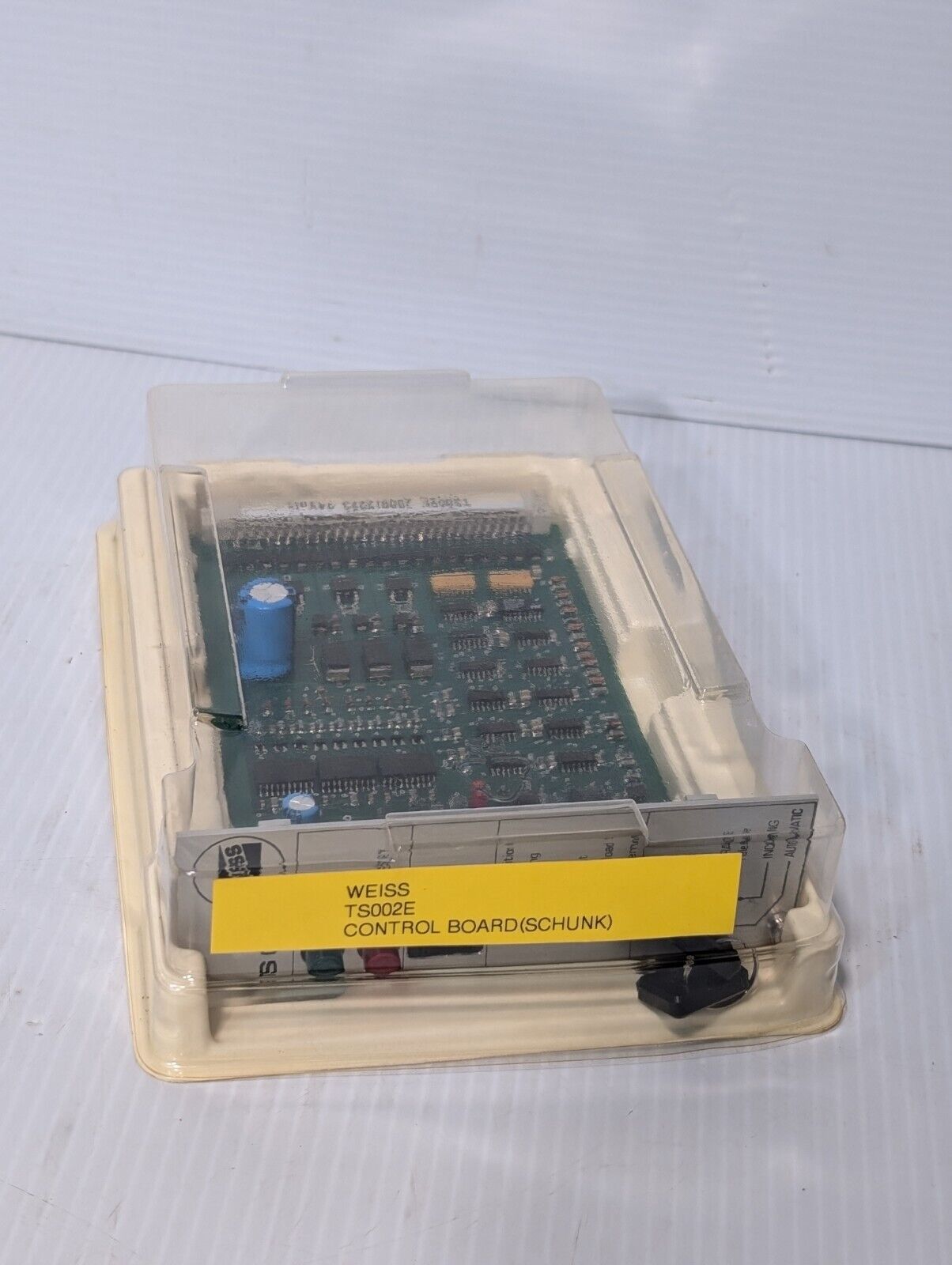 *Weiss TS-002-E Indexing Table Control Board Card 24-Volt*