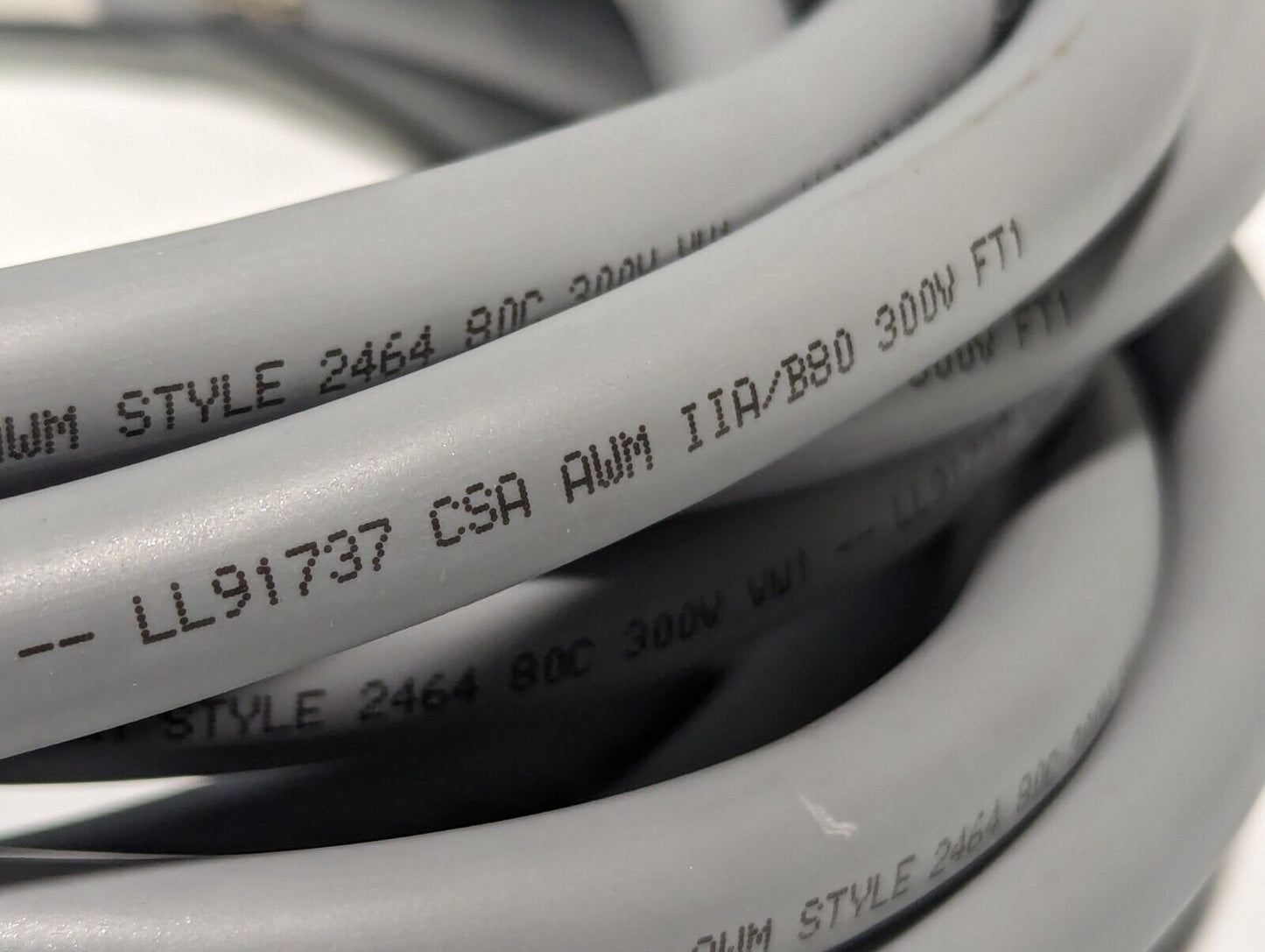 173K357G06 W4057 E90298 AWM Style 2464 80C 300V Cable Assembly - Free Shipping