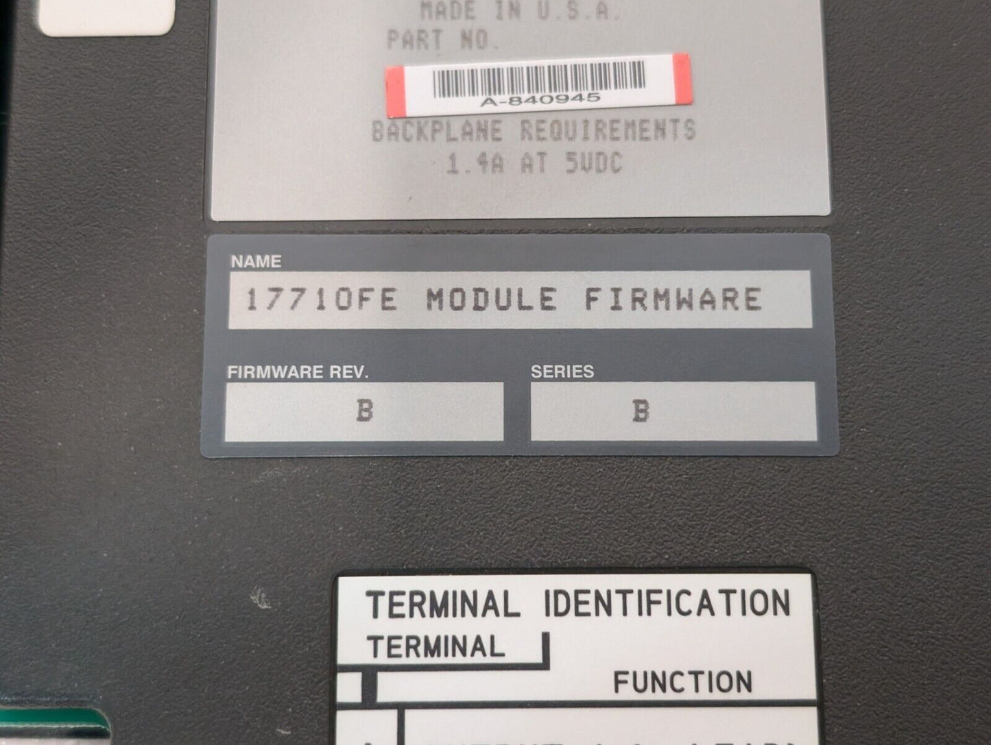 Allen Bradley 1771-OFE1/B Analog Output Module, 4 Channel, Series B - Free Ship