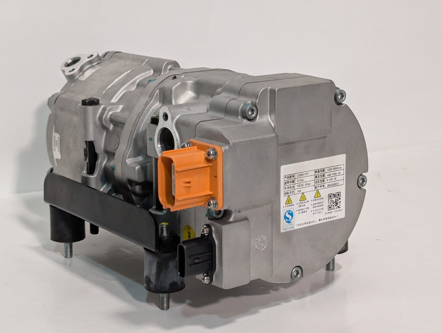 Songz SZB66-H2Y Electric Air Conditioning Compressor, 1000-6000rpm, R134A