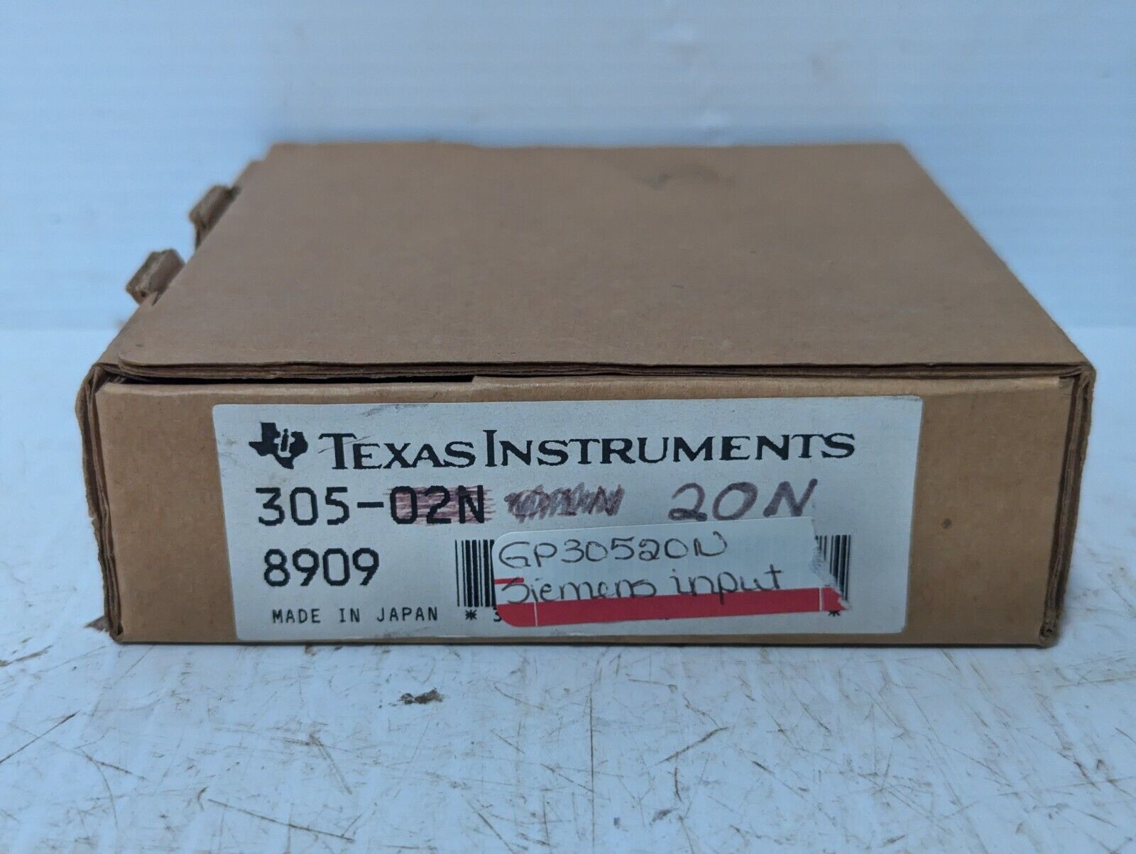 Texas Instruments 305-20N PLC Input Module 115 VAC - Free Shipping