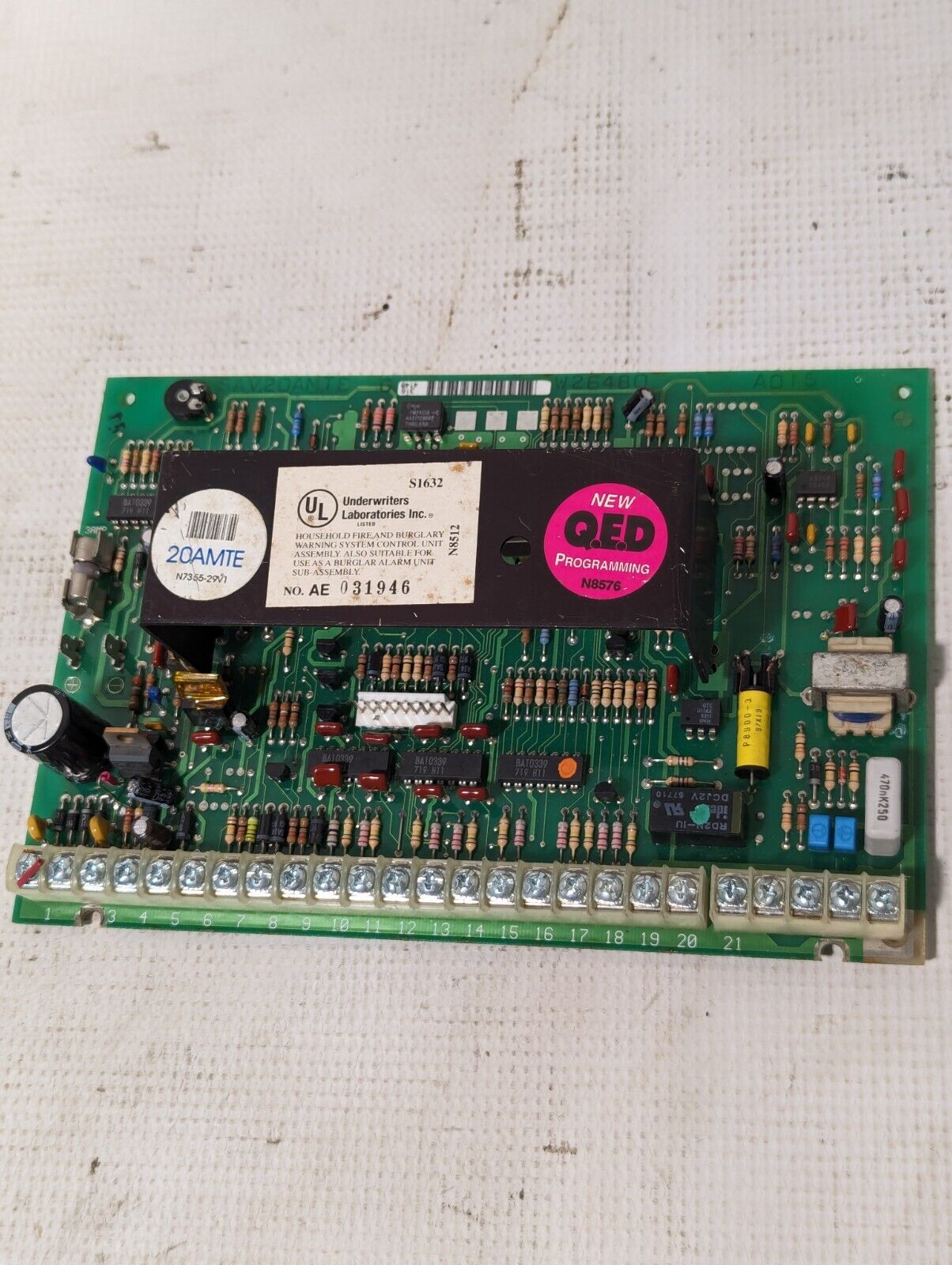 Honeywell AMTE20 alarm control board, Ademco Vista - Free Shipping