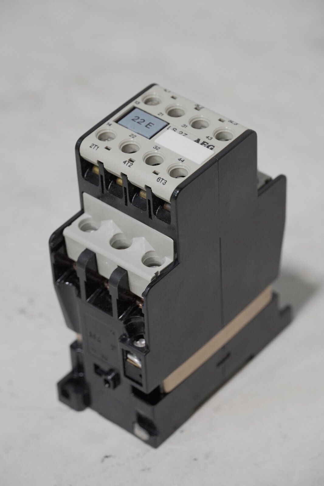 AEG Type LS 27 3-Pole Contactor, 600VAC 40A, LS27.22, LS27