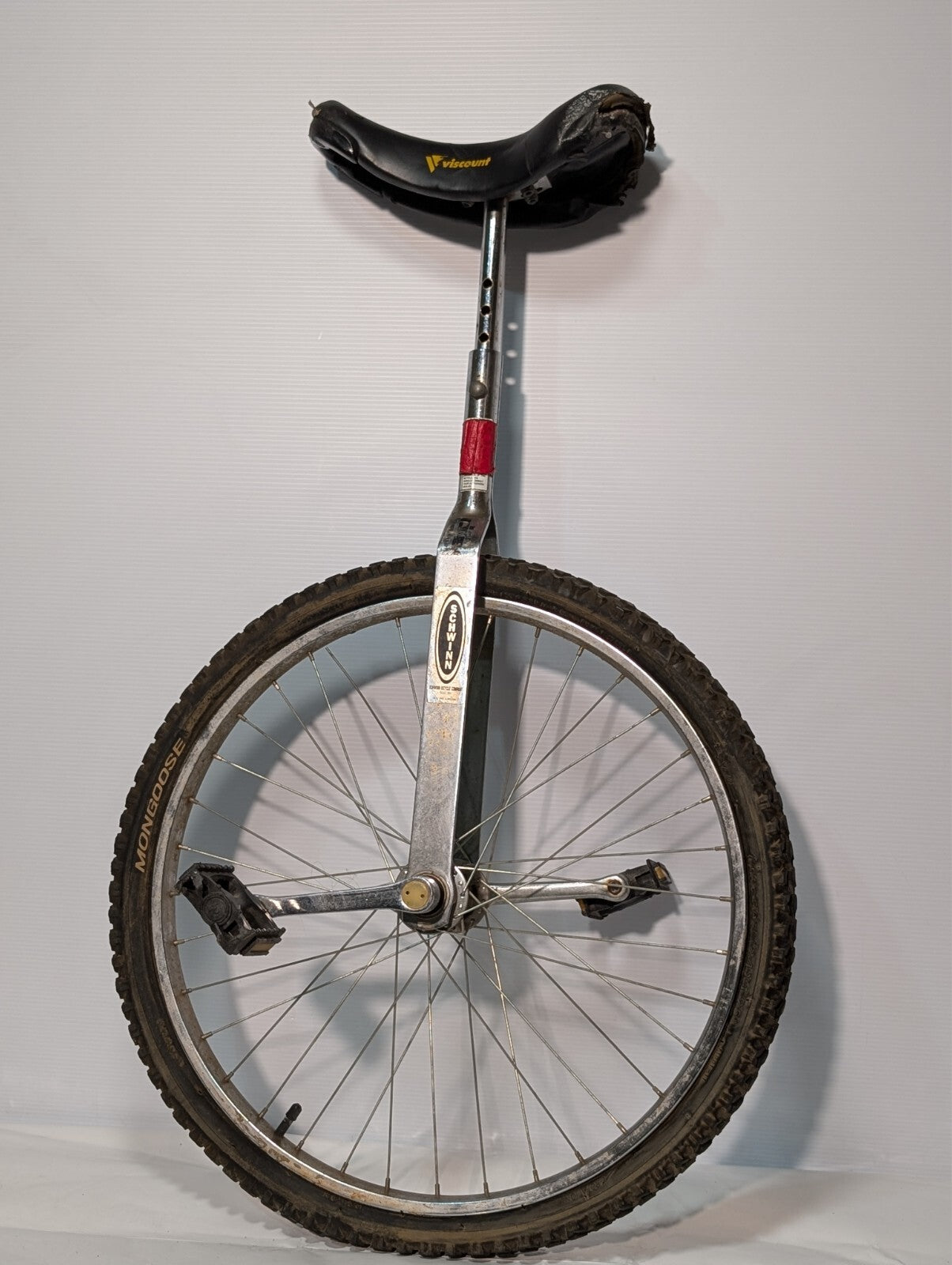 Vintage Schwinn Unicycle 1970's Retro w/ 24" Mongoose Tire and Viscount Seat