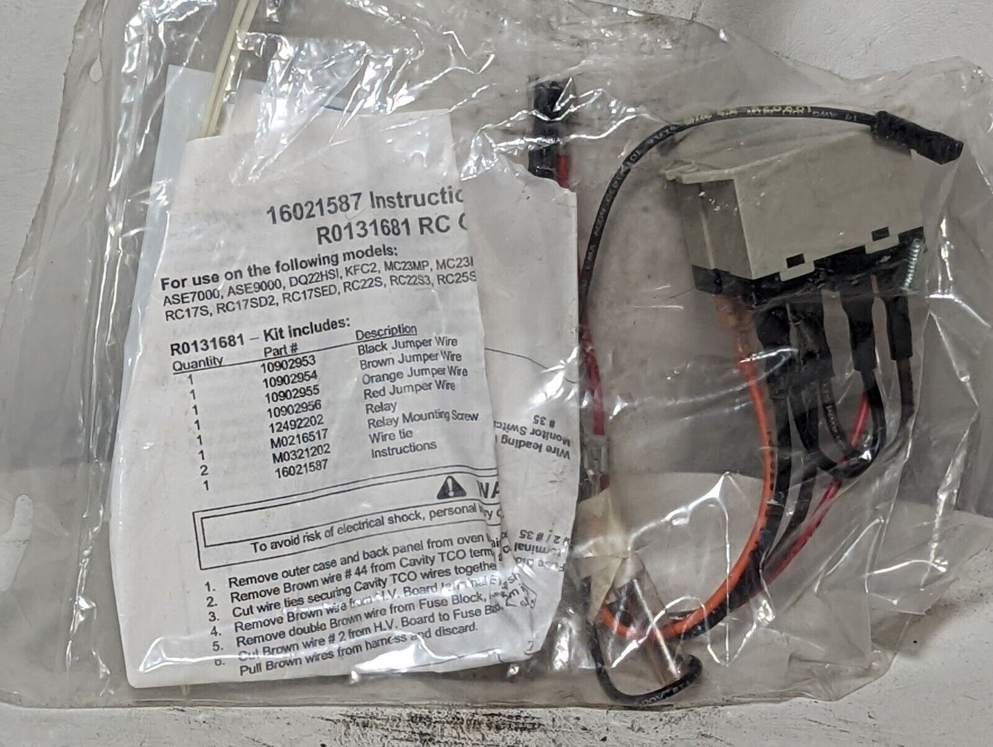 Maytag Relay Kit R0131681