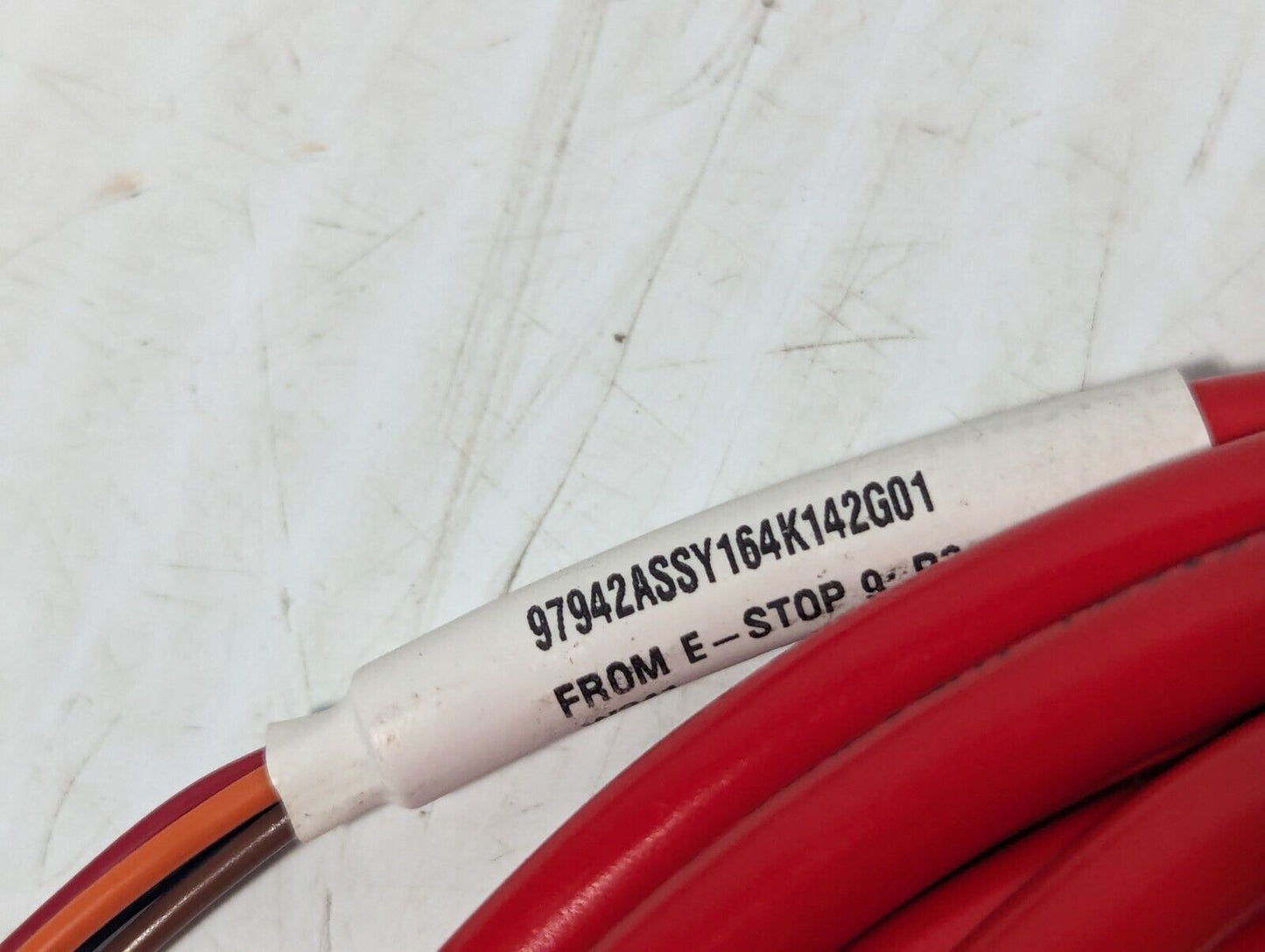 Turck U-18917, 164K14G01 cable assembly, W341 L4000 E-Stop 9 - Free Shipping